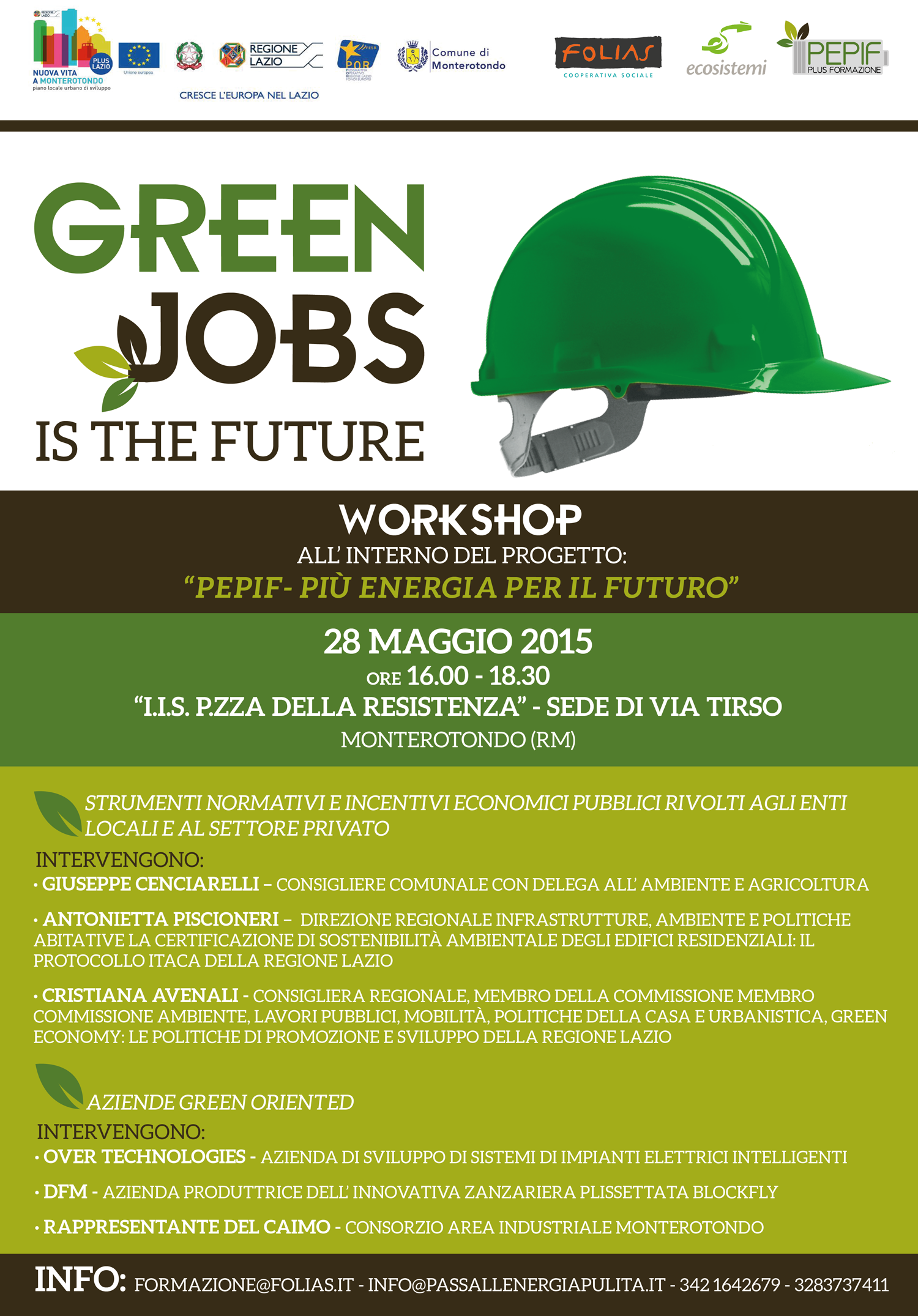 Workshop – Green Jobs is the future!