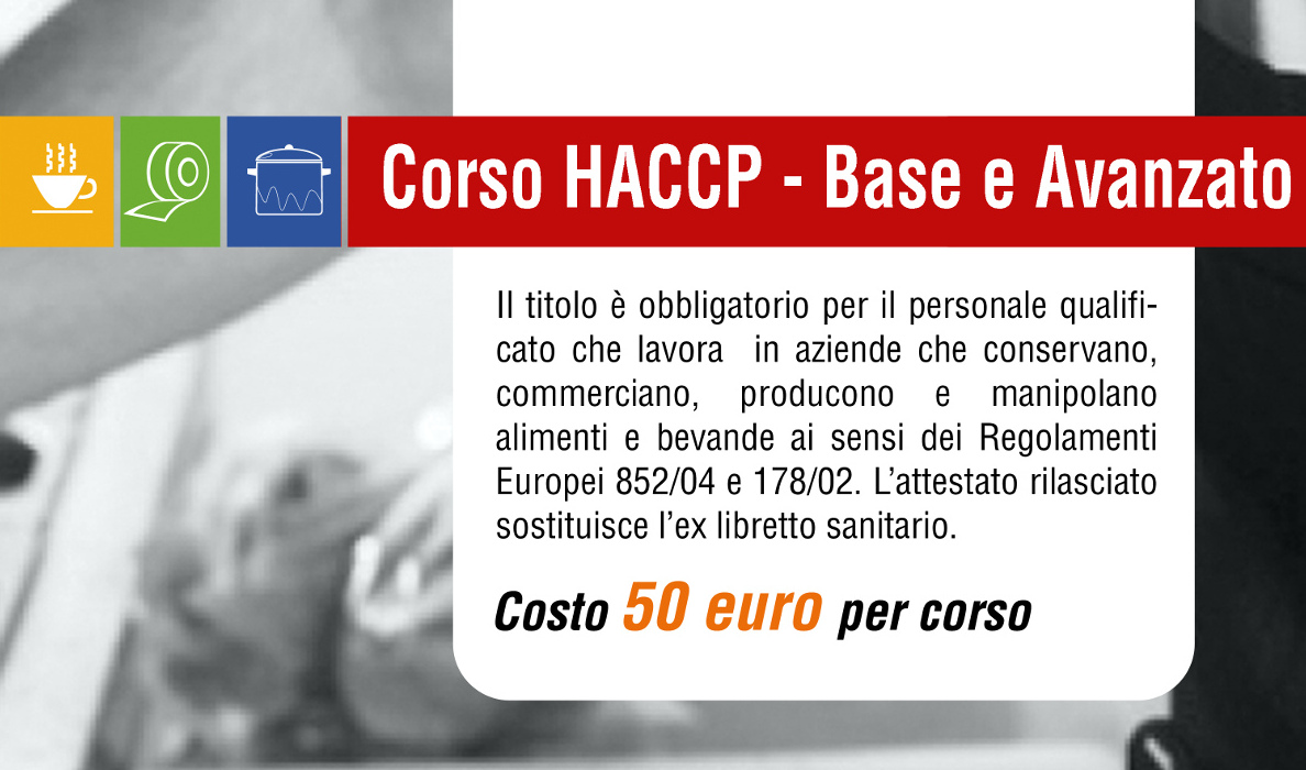 Corso per Addetto HACCP – Base e Avanzato