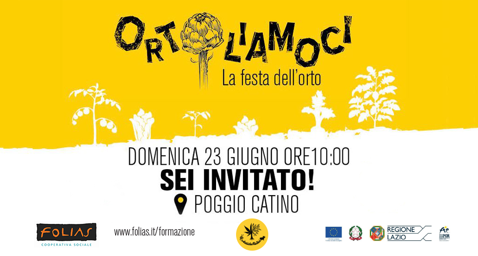 ORTOLIAMOCI – LA FESTA DELL’ORTO – Domenica 23 Giugno a Poggio Catino